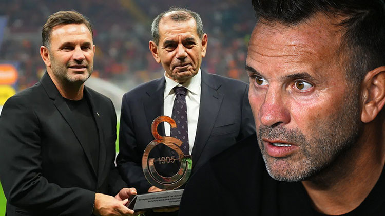 Galatasaray'da Okan Buruk'tan Zirve Mesajı: "Onların Önündeyiz"